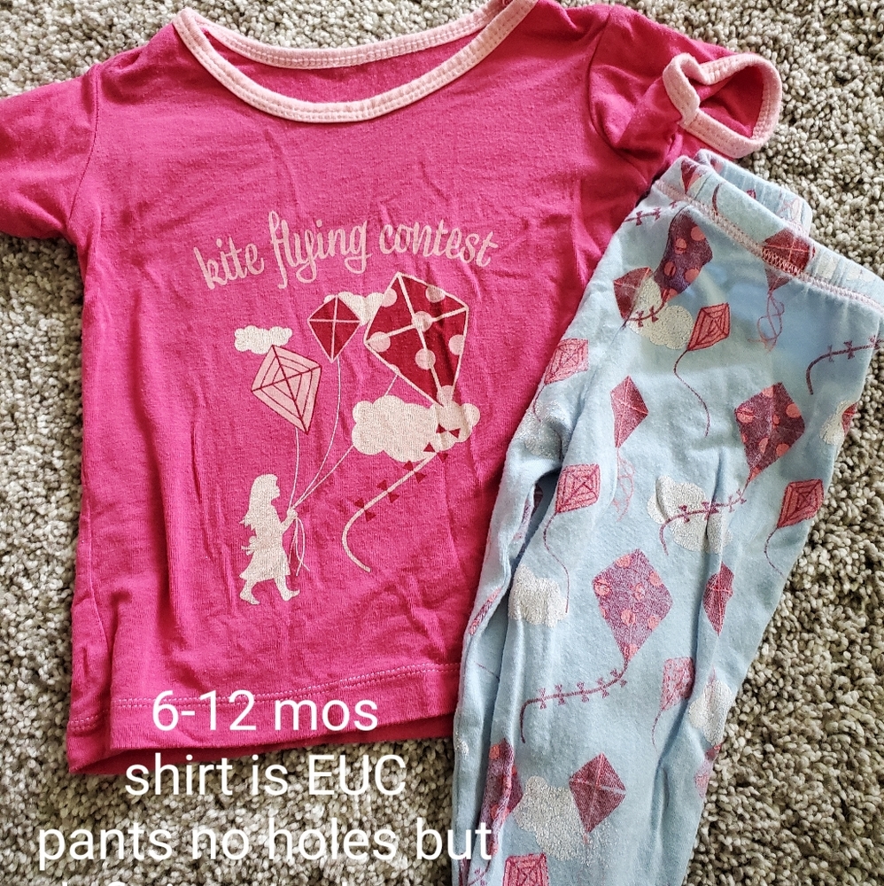 Kickee pants 6-12 mos pajamas